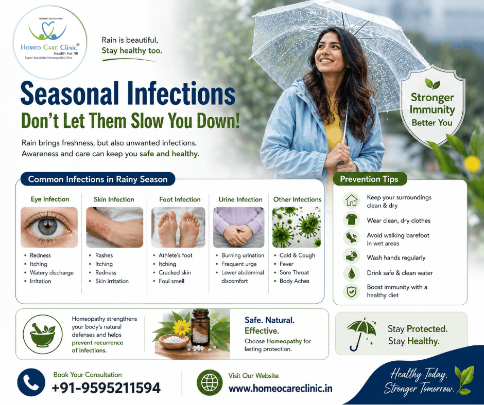 What Causes Seasonal Infections?