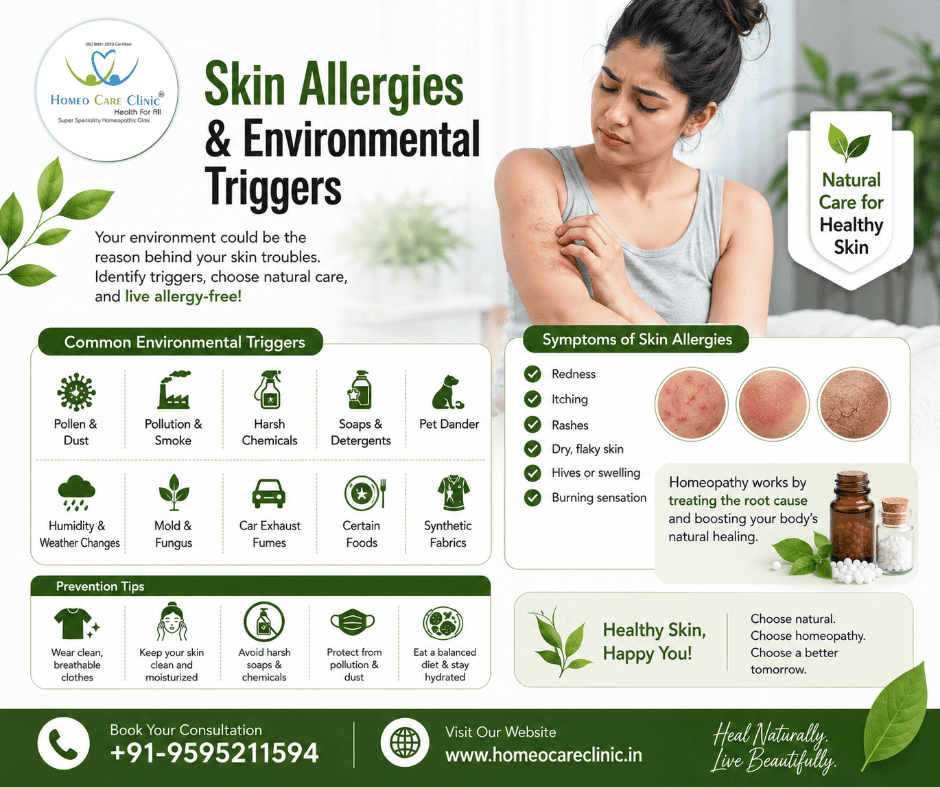 Understanding Skin allergies and environmental triggers