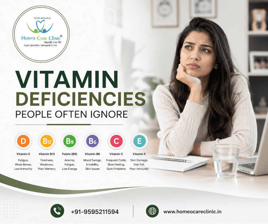 Vitamin Deficiency Treatment: Causes, Symptoms & Homeopathy