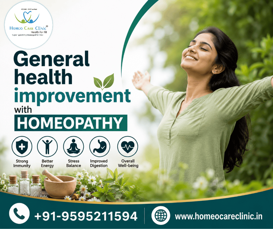 Understanding General Health Improvement With Homeopathy