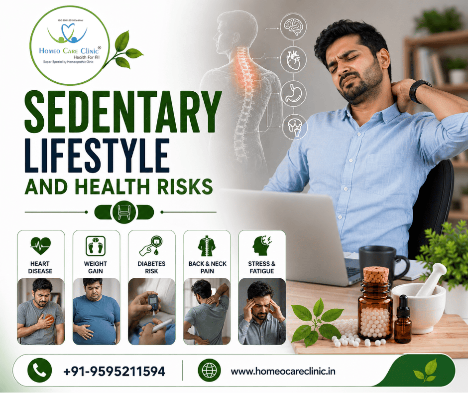 Understanding Sedentary Lifestyle & Health Risks