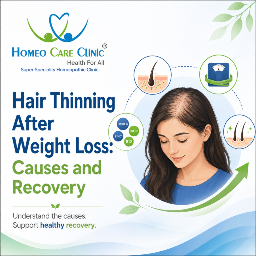 Hair Thinning After Weight Loss: Symptoms, Causes & Recovery
