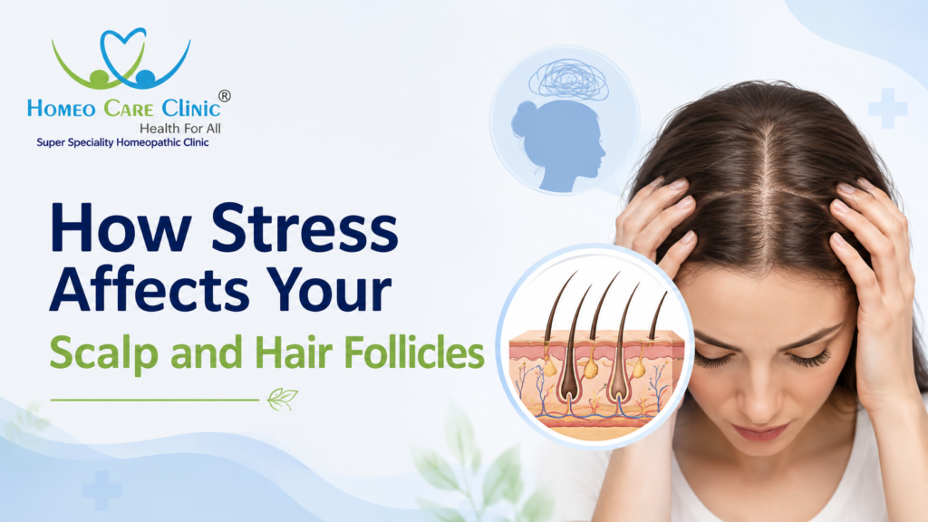 How Stress Affects Your Scalp and Hair Follicles