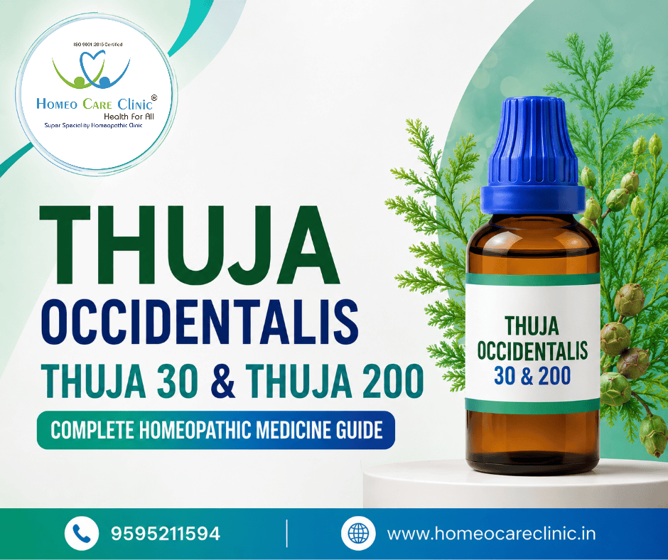 Thuja Occidentalis – Uses, Benefits, Thuja 30 & Thuja 200 Uses | Complete Homeopathic Medicine Guide