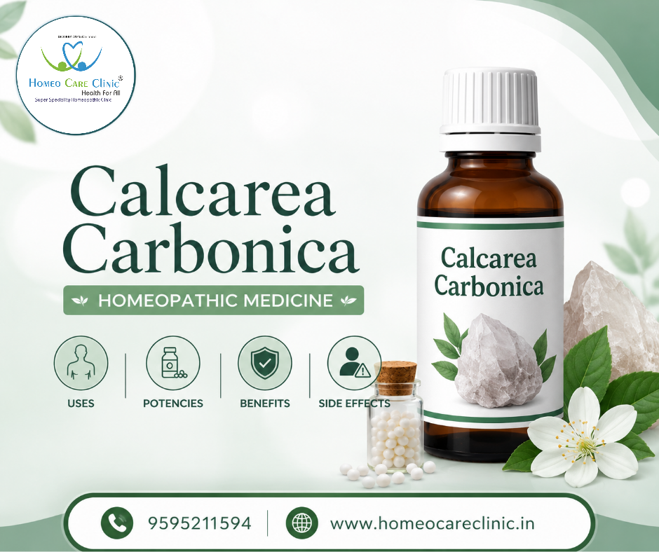 Calcarea Carbonica Homeopathic Medicine: Uses, Potencies, Benefits & Side Effects