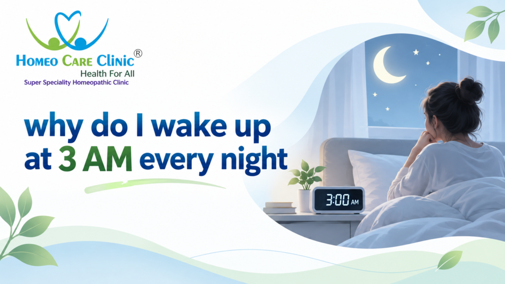 Why Do You Wake Up at 3 AM Every Night? Causes & Tips